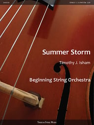 Summer Storm Orchestra sheet music cover Thumbnail